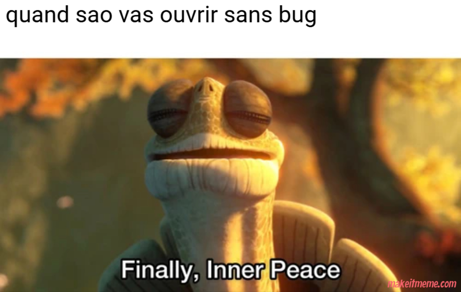 SAO One day?